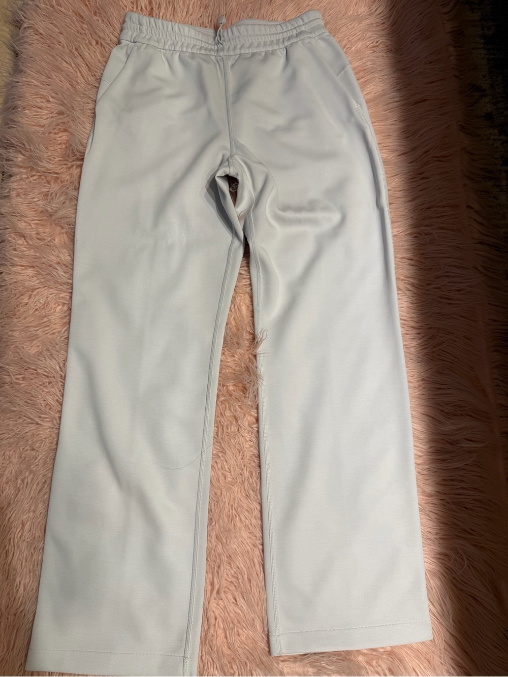lululemon athletica light gray active shorts